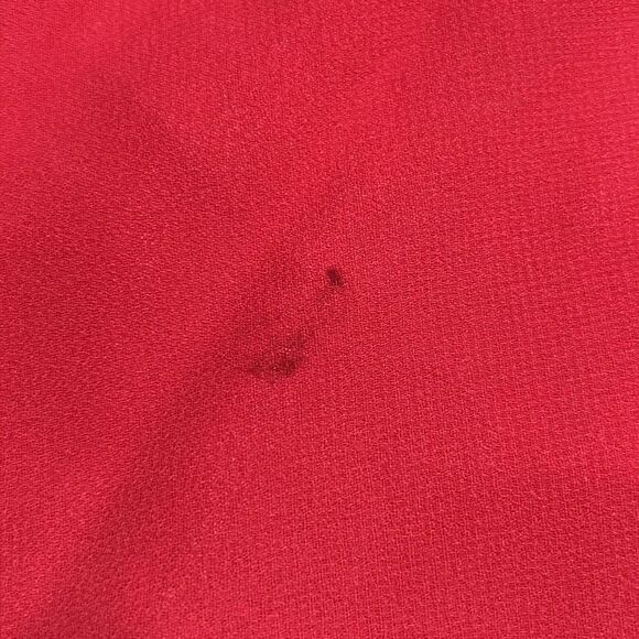 Stunning Vintage 50s / 60s Neon Coral Pink Flutter Sleeve Cape Maxi Formal Gown - Picture 5 of 6